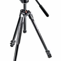 Manfrotto 290 Xtra Aluminium 3 Section Tripod Kit with 2 Way 128RC Fluid Head