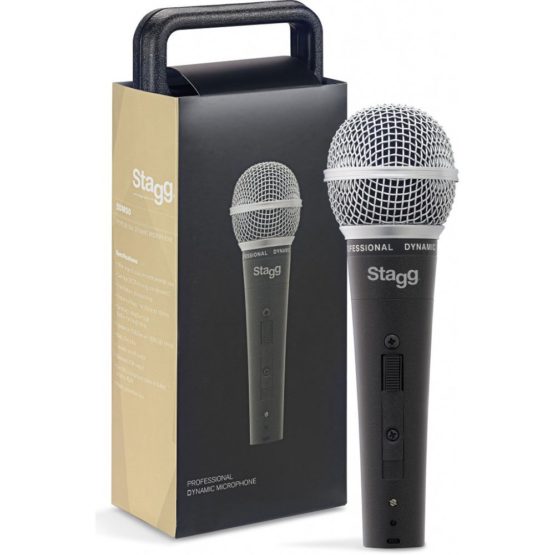 Stagg SDM50 Professional Dynamic Microphone, Single Microphone Type 1, 50 Hz to 15 KHz - Image 2