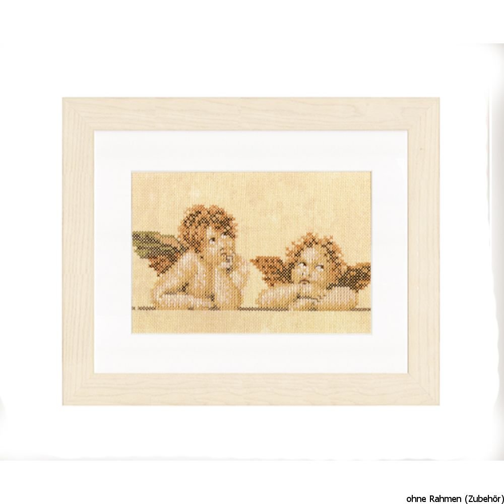 Lanarte Counted Cross Stitch Kit: Raphael Characters, NA, 15 x 10cm, N\a