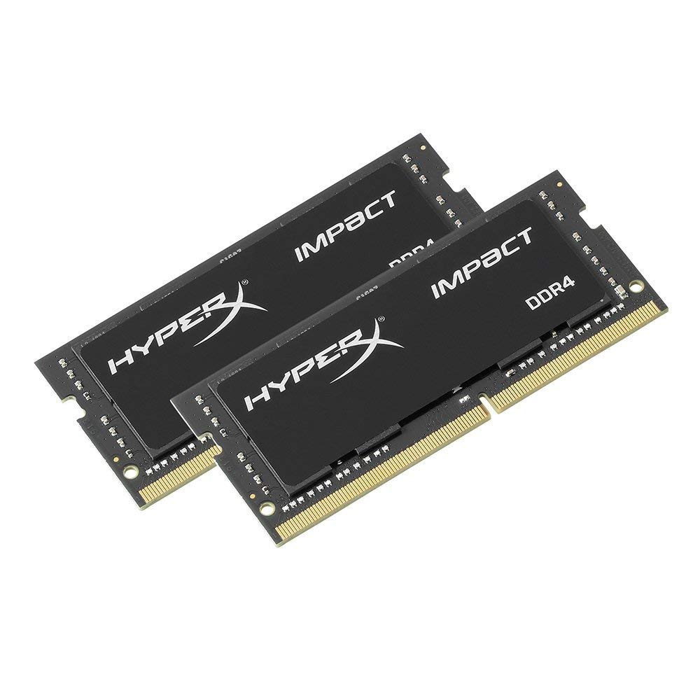 HyperX Impact DDR4 HX426S15IB2K2/32 Memory 2666 MHz CL15 SODIMM 32 GB Kit (2x16 GB), Black - Image 2