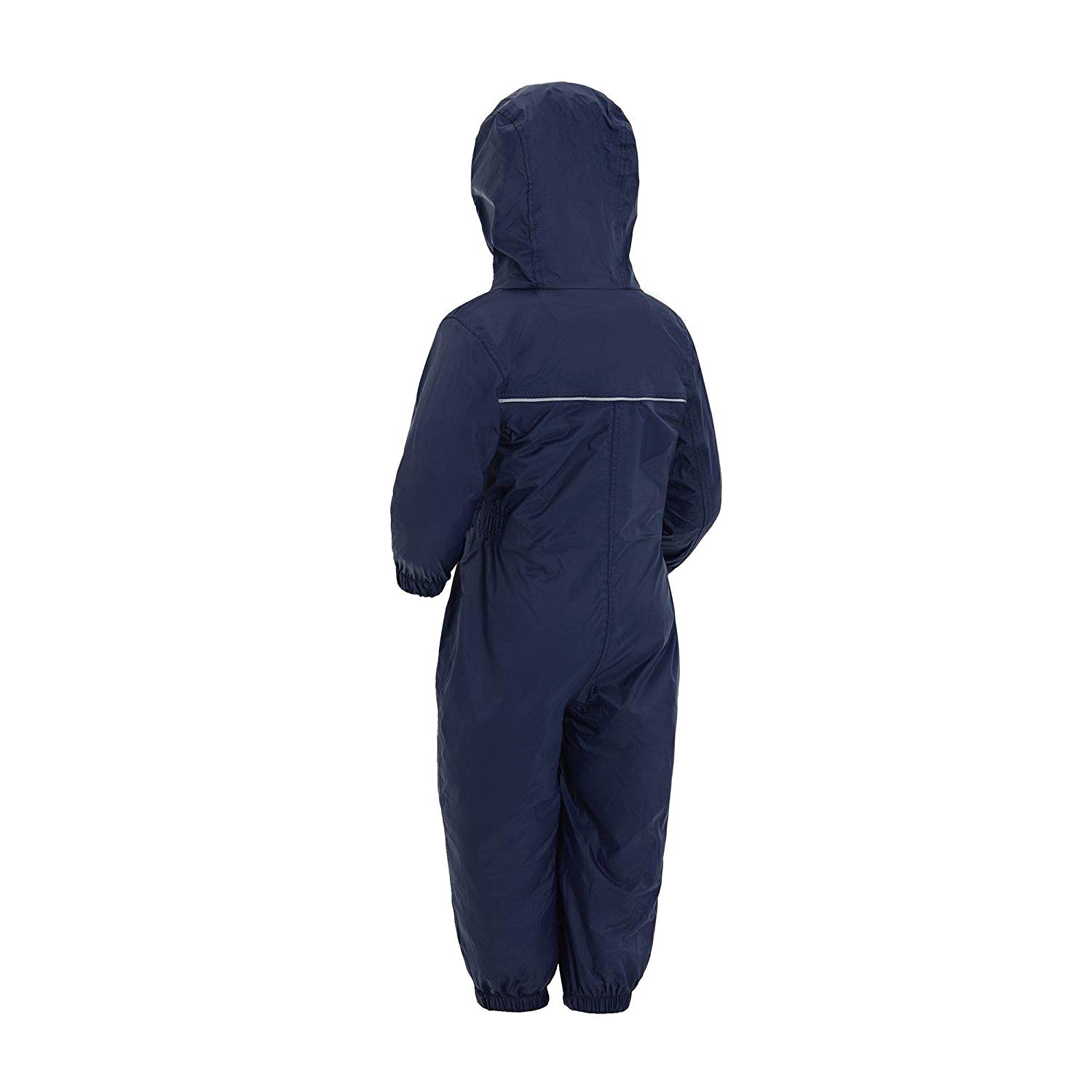 Regatta Unisex Kids All-in-One Waterproof Puddle Suit, Navy, 36-48 months - Image 4