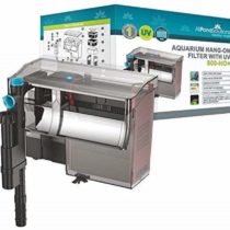 All Pond Solutions 800 L/H Aquarium Hang On Back Fish Tank Filter with 5w UV Steriliser