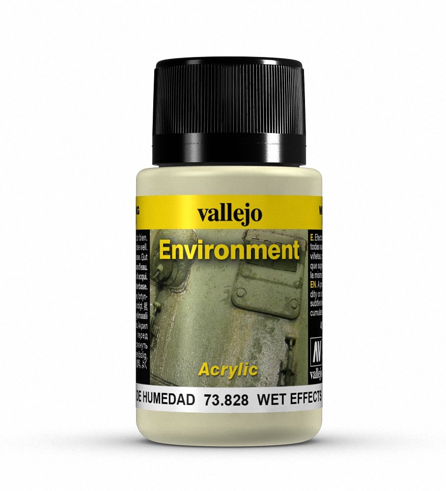 Vallejo 40 ml "Wet Effects" Weathering Effect Bottle, Beige (Wet Effects), 40 ml (Pack of 1)