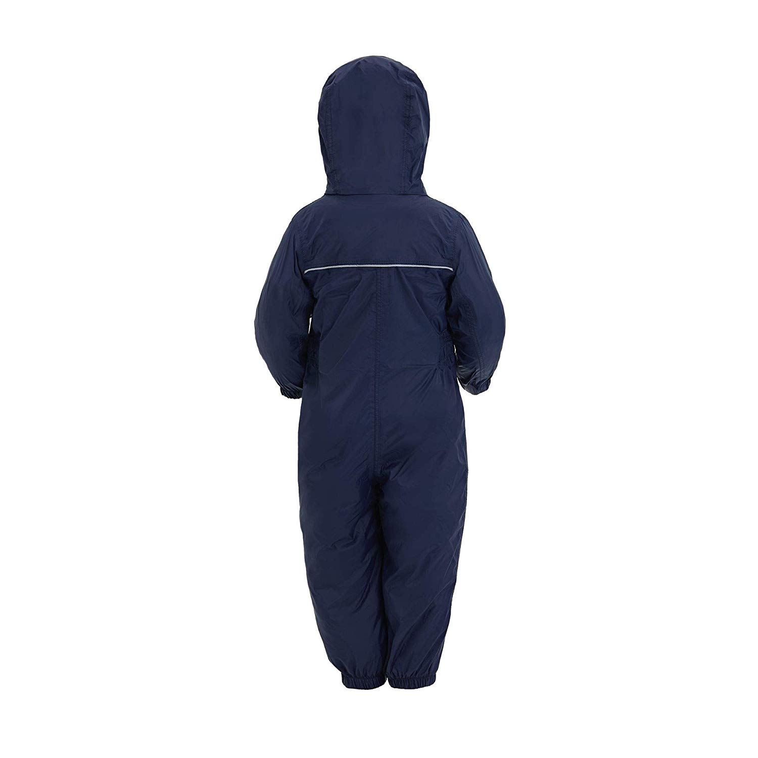 Regatta Unisex Kids All-in-One Waterproof Puddle Suit, Navy, 36-48 months - Image 2