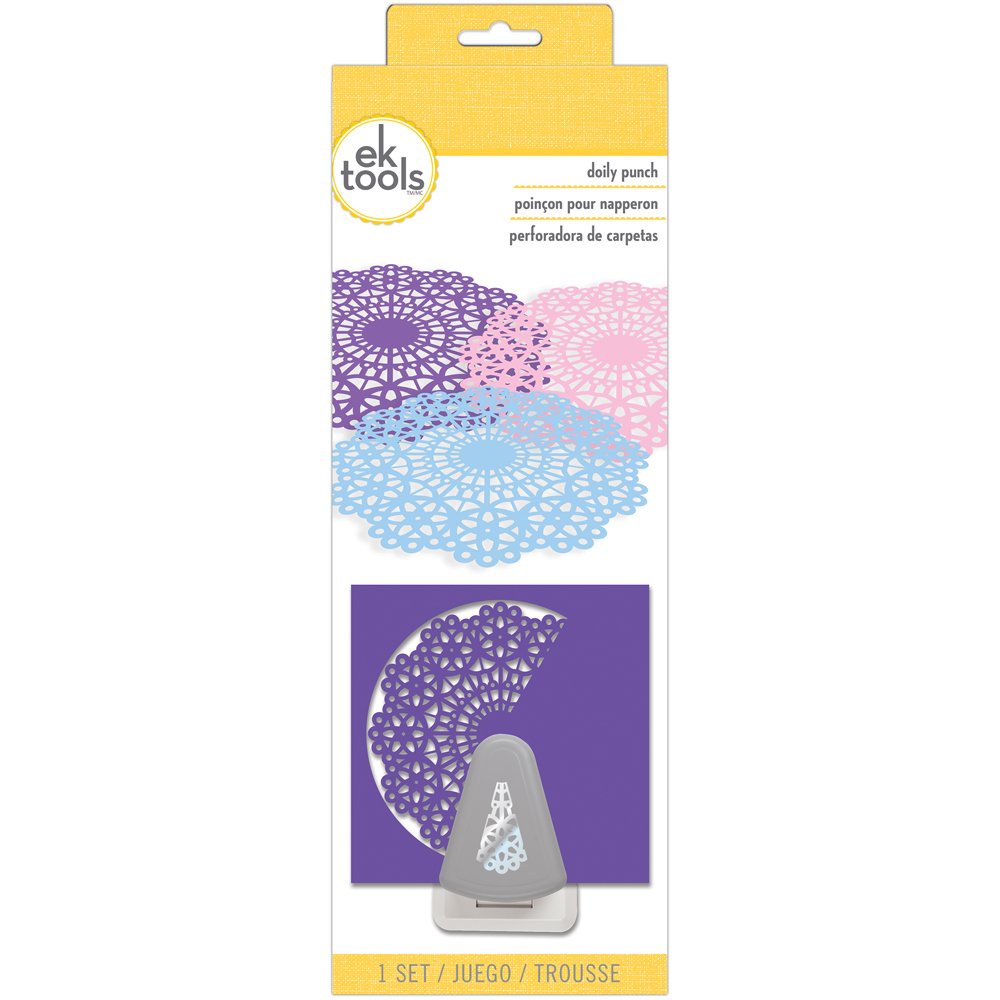 EK Success Punch Starter Set, Multi-Colour, 7.01 x 32.31 x 11.81 cm, Doily Eyelet