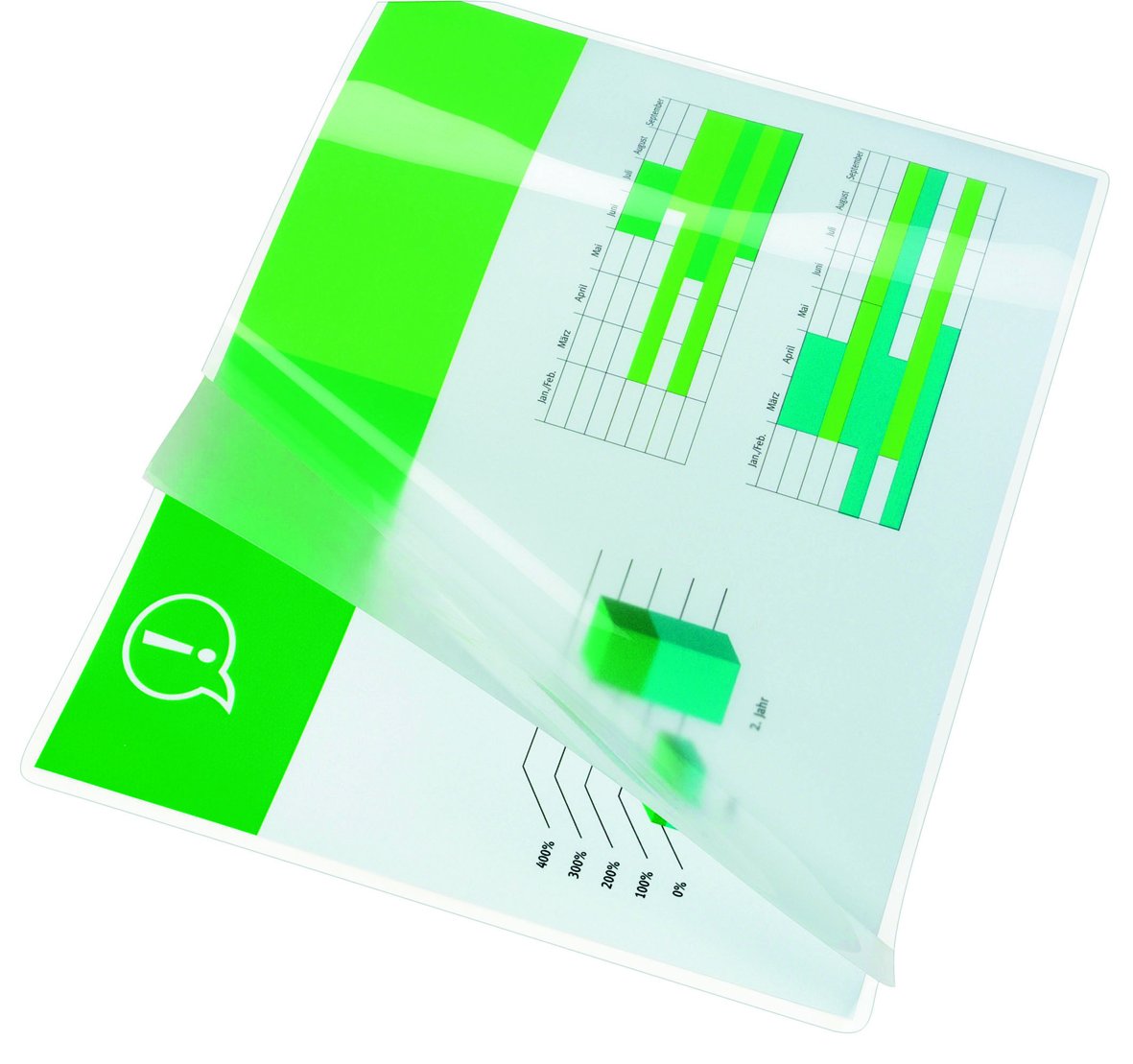 GBC Laminating Pouches Premium Quality 250 micron A5 (Pack of 100), Transparent, Pack 100