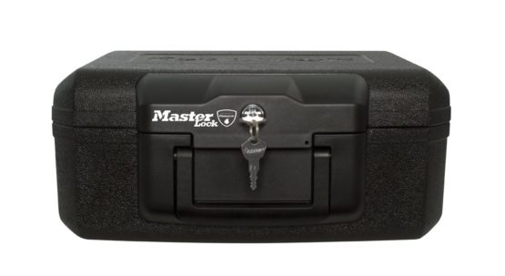 MASTER LOCK Fireproof Security Safe [Fire resistant] [Small] - L1200 - For ID papers, Pictures, Small Electronics, Storage Devices - Image 2