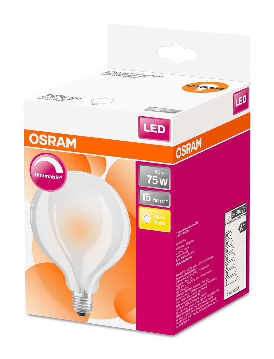 Osram LED Light Bulb, White - Image 4