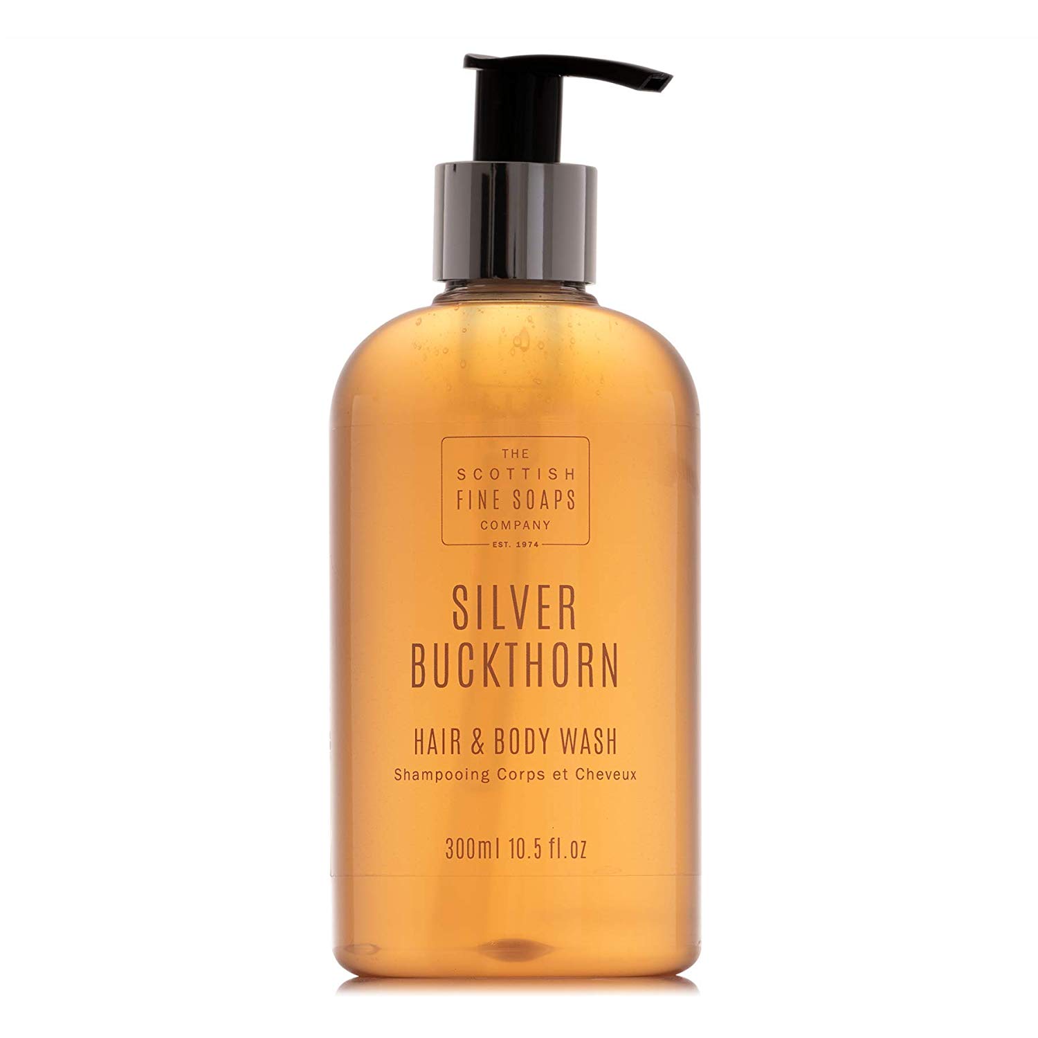 Scottish Fine Soaps Silver Buckthorn Hair & Body Shampoo 300 ml, A01330