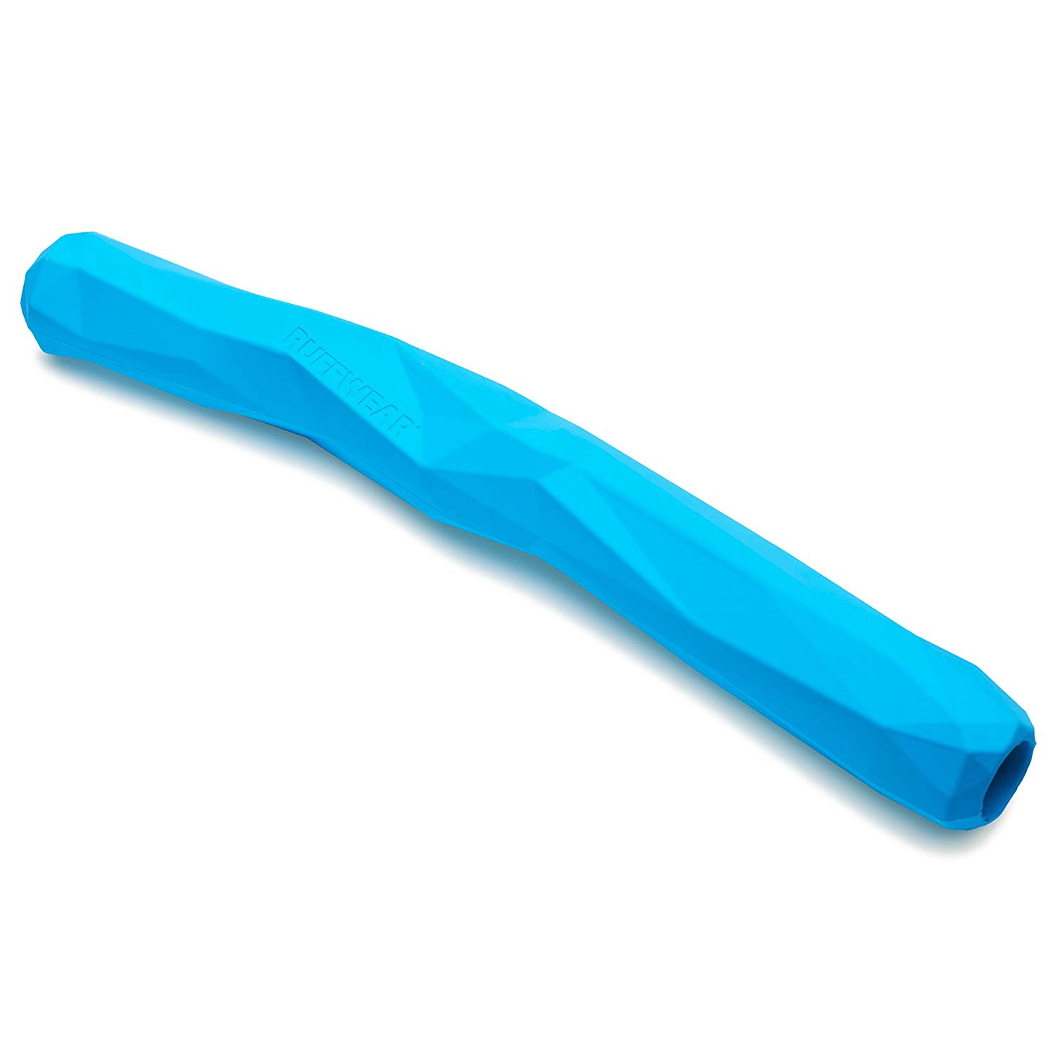 RUFFWEAR Chew-Resistant Rubber Dog Toy, Floats on Water, One Size, Metolius Blue, Gnawt-a-Stick, O/S