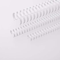 Renz One Pitch Wire Binding Elements 2: 1 23 Loops, Diameter 32.0 mm, 1 1/4 Inch White