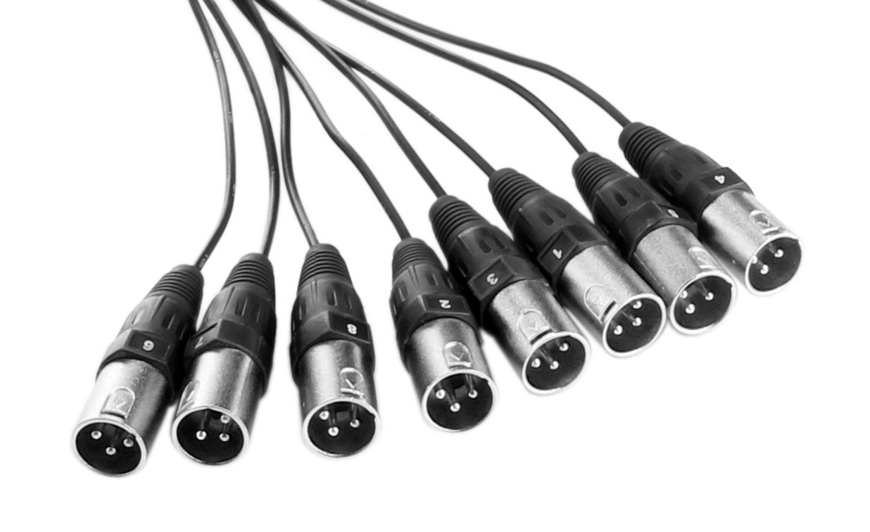 Pronomic Stage Multicore 8/0 XLR 15m, Black, copper - Image 2