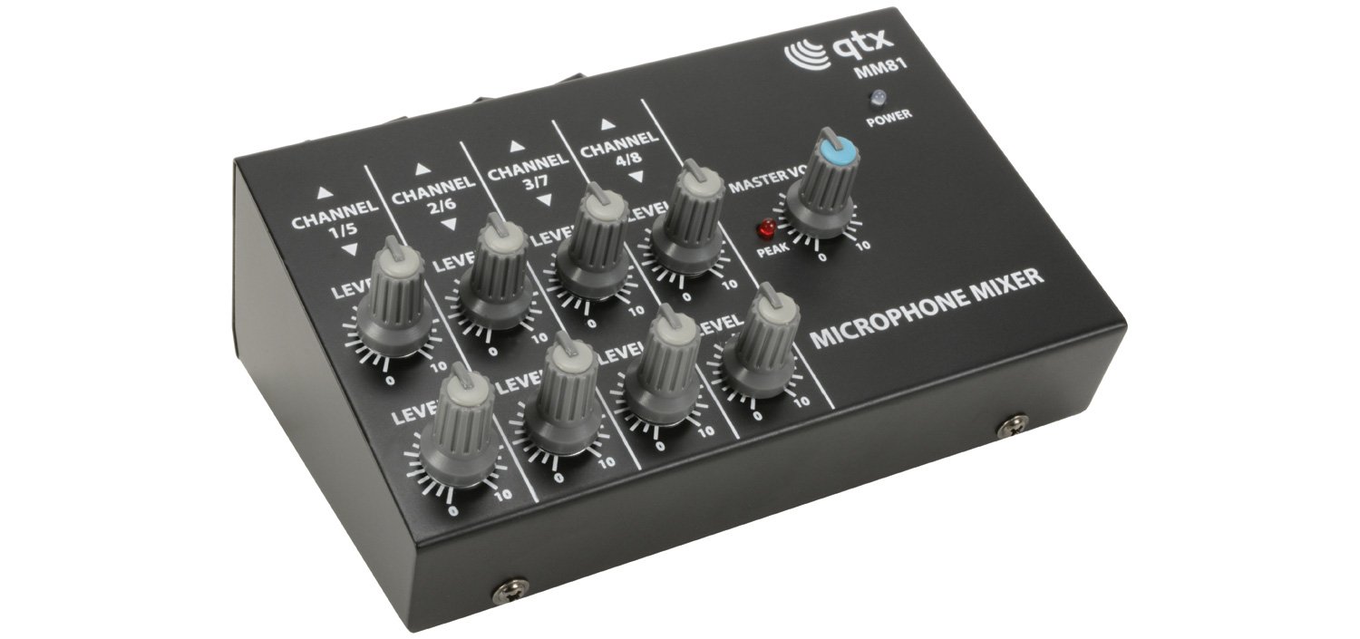 Small Mixer Micro Mini Microphone Mixers | 8 Channel – BigaMart