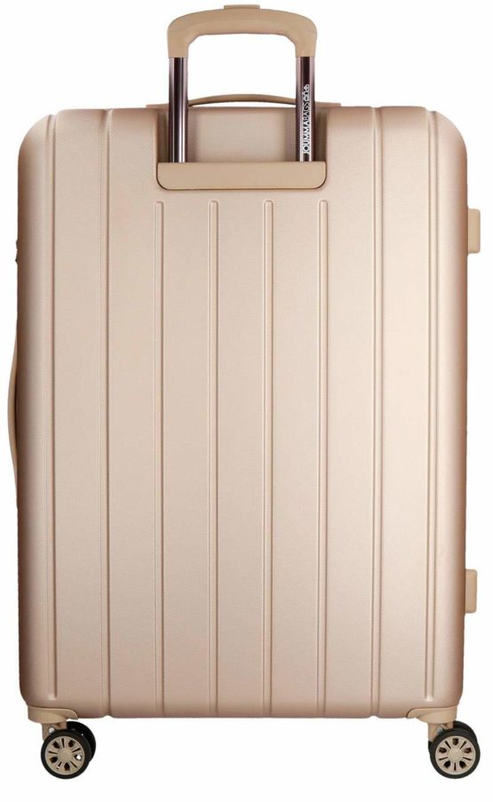 Movom Wood Beige Cabin Suitcase 40 x 55 x 20 cm Rigid ABS TSA Lock 38 Litre 2.9 kg 4 Double Wheels Hand Luggage - Image 4