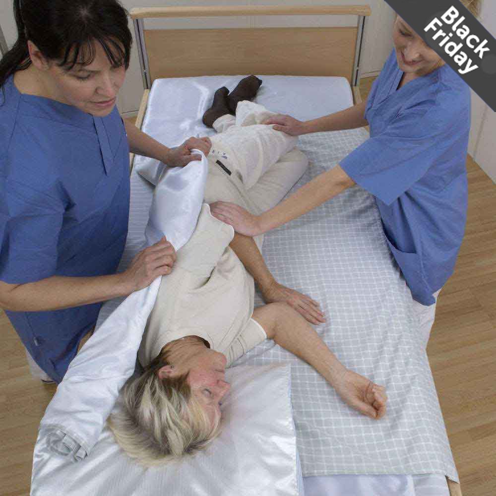 NRS Healthcare Wendylett 4-Way Slide Sheet with 7 Handles (Eligible for VAT Relief in The UK) - Image 2