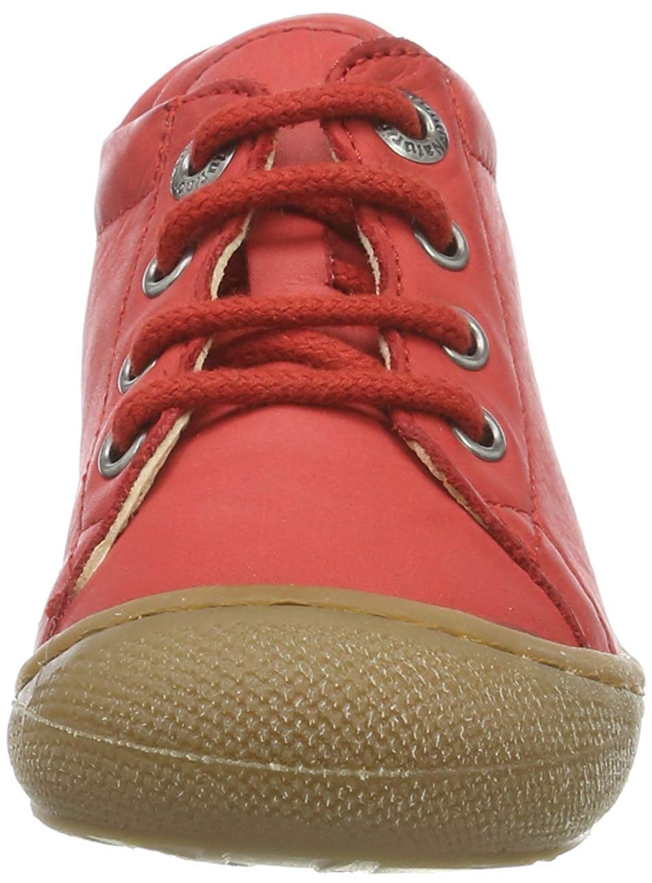 Naturino Cocoon-Leather First-Steps Shoes Red 24, 7 UK Child - Image 2