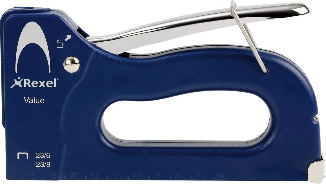 Rexel Value Tacker with Ruler (Blue) - Image 3