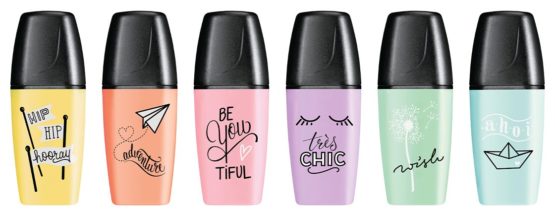 Highlighter - STABILO BOSS MINI Pastellove Wallet of 3 Assorted Colours - Image 3