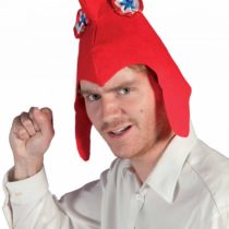 P'tit Clown - Adult Phrygian Felt Hat - Red, Unisex, 79150, One Size