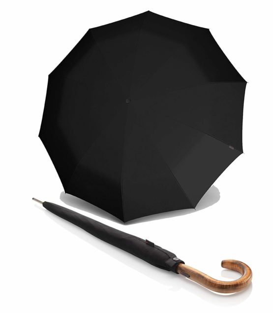 Knirps S.770 Long Automatic Stick umbrella, 94 cm, Black