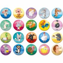 Janod J02736 Memory Game-MEMO RIGOLOOO, Multicolored
