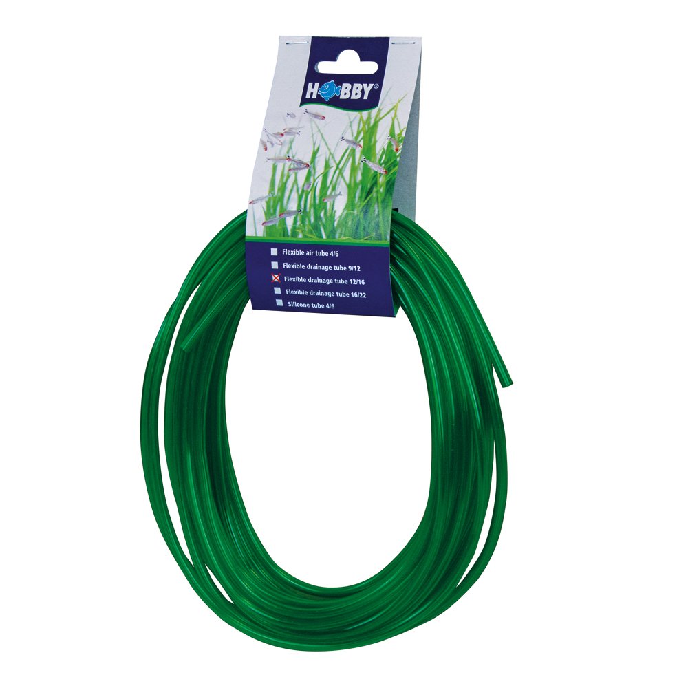 Hobby drain hose, Green, 12 / 16, 3 m