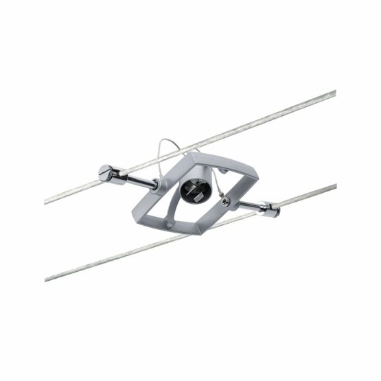 Paulmann Wire System, Metal, Plastic, GU5.3, 10 W, Chrome matt - Image 3