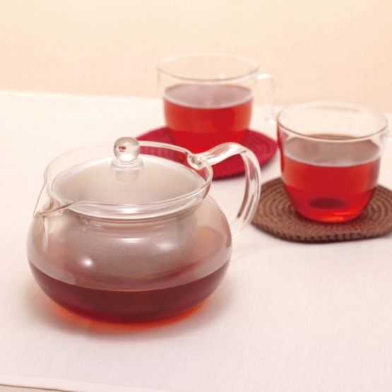Hario CD Chacha Kyusu-Maru-Pot for Brewing Tea 700ml, Glass - Image 3