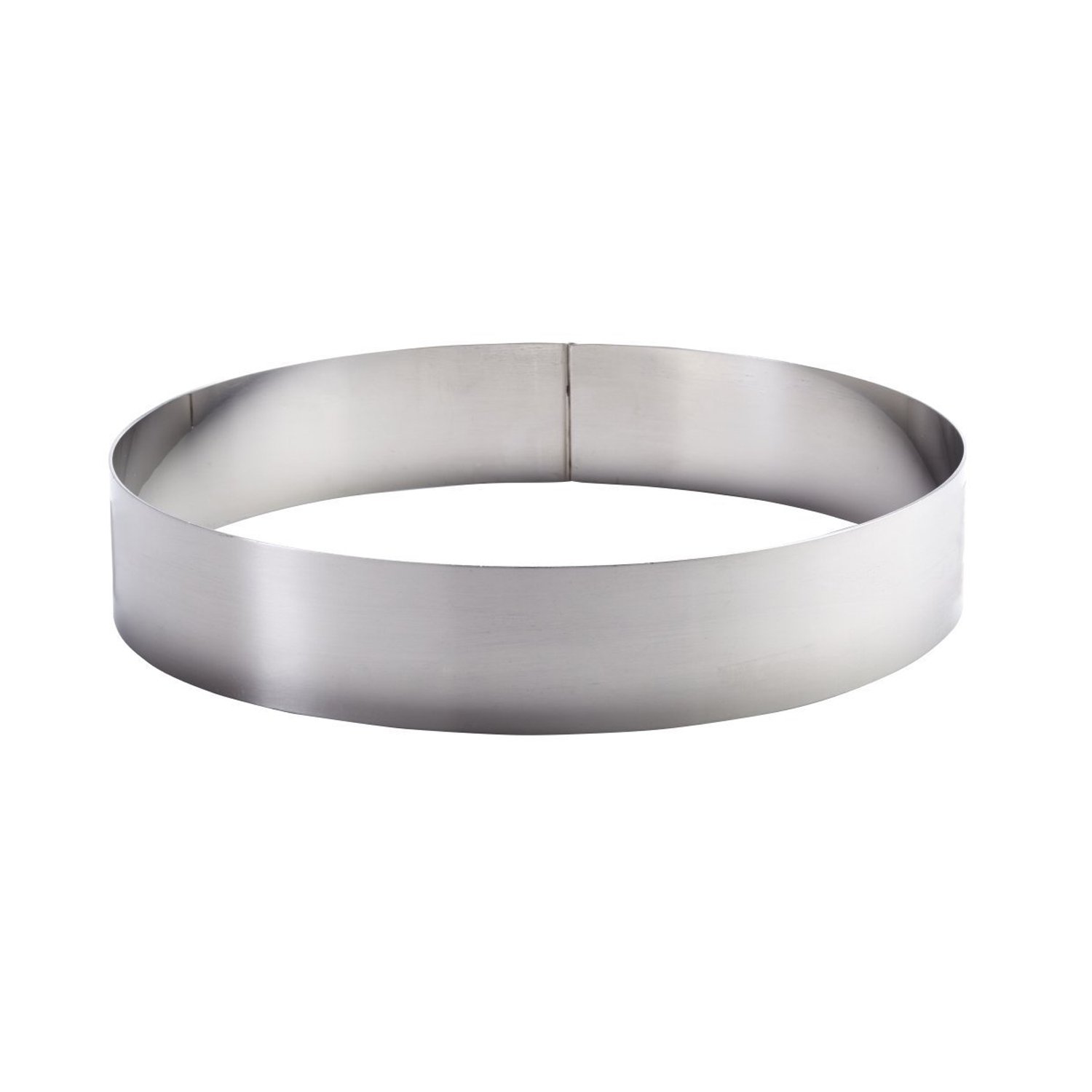 DECORA Stainless Steel Round Shape, Silver, 18 x 18 x 6 cm