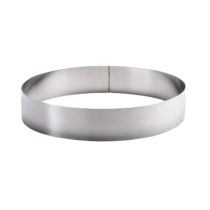Decora Stainless Steel Round Shape, Silver, 14 x 14 x 6 cm
