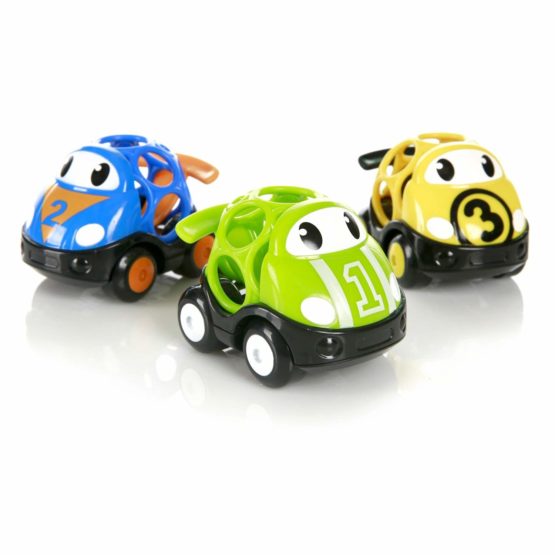 Bright Starts Oball Go Grippers Vehicle Race Car (Pack of 3) - Image 4