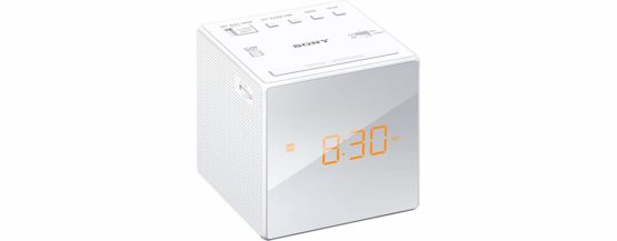 Sony ICF-C1 FM/AM Clock Radio - White - Image 2