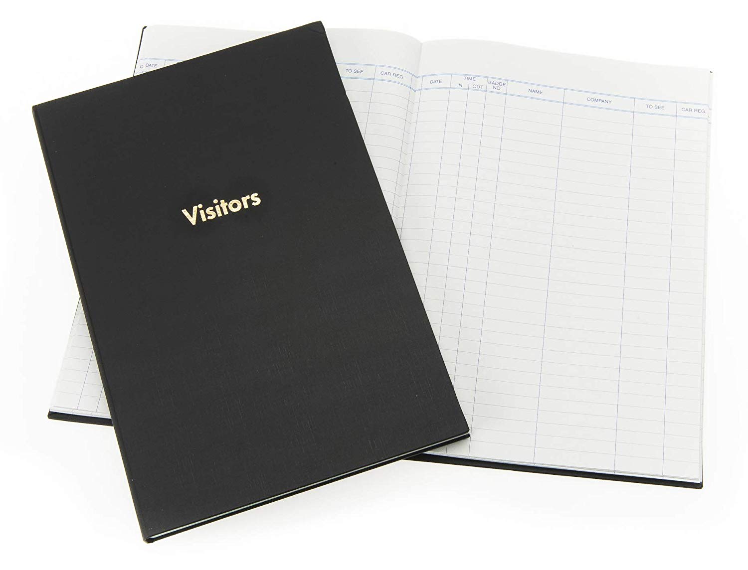 Exacompta, Ref T253Z, Guildhall, Company Visitors Book, 298 x 210mm, Traditionally Sewn, GDPR-approved - Image 2