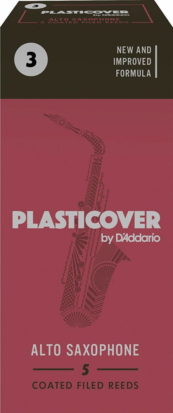 Rico Plasticover 3.0 Strength Reeds for Alto Sax (Pack of 5)