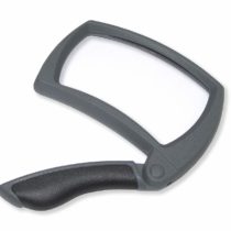 Carson MJ-50 MagniFold LED Lighted Handheld 2x Magnifier with Folding Handle , Grey