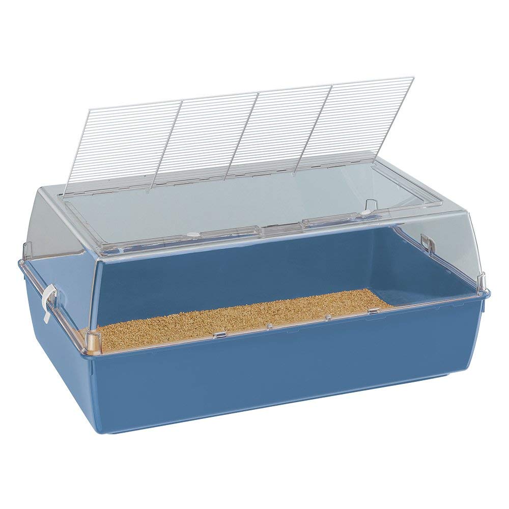 Ferplast DUNA MULTY Hamster Cage, Habitat for Rodents Guinea Pigs, Rabbits, Interactive Transparent Design