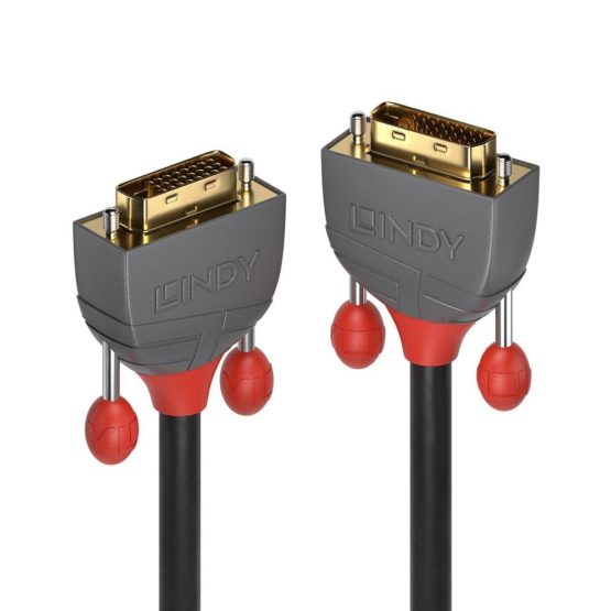 LINDY 36223 DVI-D Dual Link Cable - Anthra Line Black, 3m