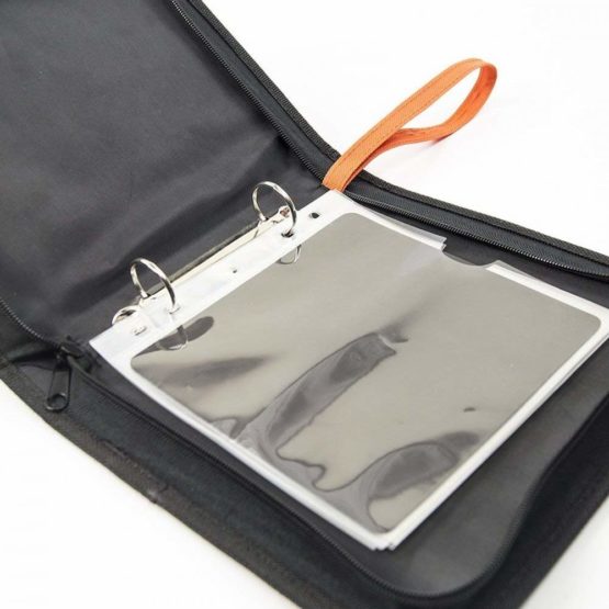 Tonic Studios Medium Ring Binder Die Case-Black and Orange, Other, Multicoloured, 4.44 x 22.86 x 21.59 cm - Image 3