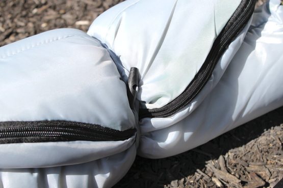 Alcott Explorer Dog Sleeping Bag, Small/Medium, Grey/Green - Image 3