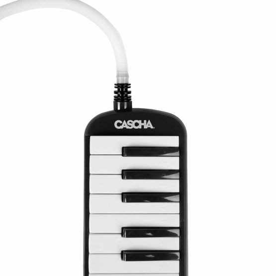 CASCHA Melodica with bag and mouthpiece, instrument for children and beginners, black, HH 2061 - Image 4