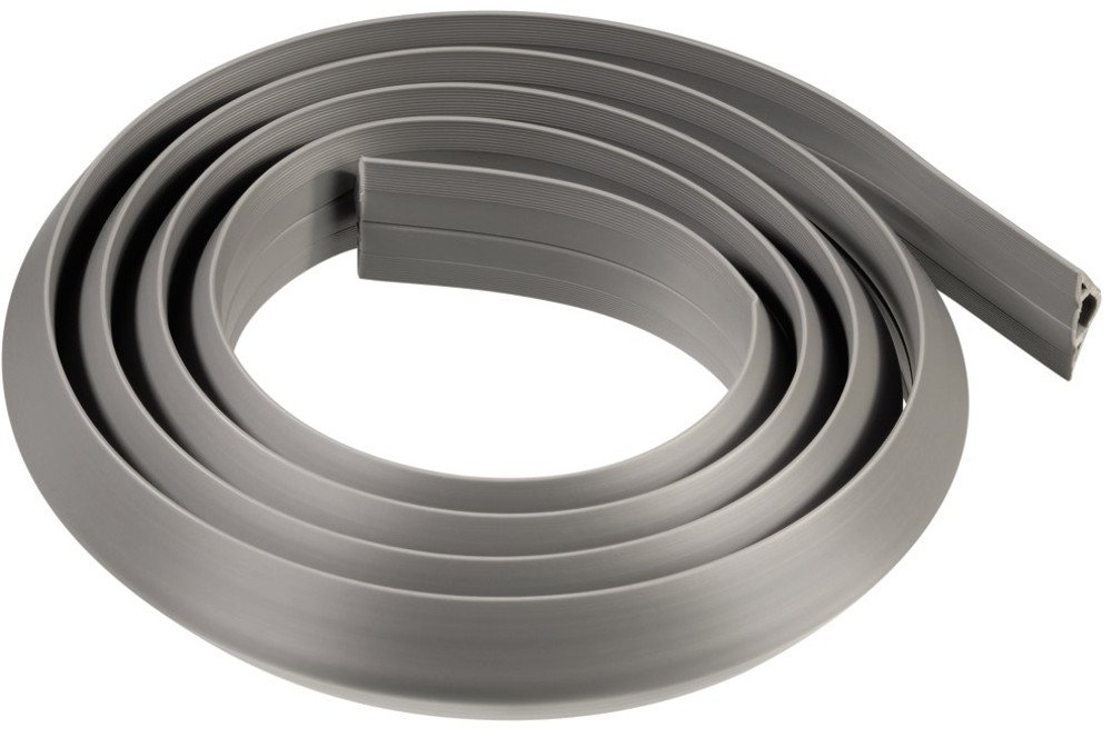 Hama Flex Channel, 3 Cm Cable Holder and Binder 00020595, grau, 3.0x 1.5 x 180 cm