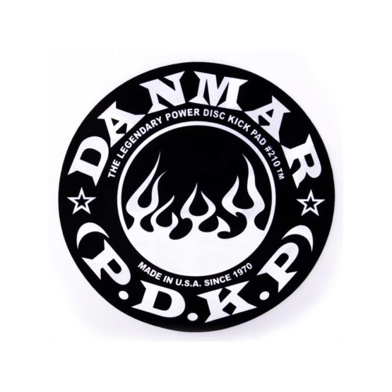 Danmar DA 210FL1 Flame Design Single Bass Drum Impact Pad