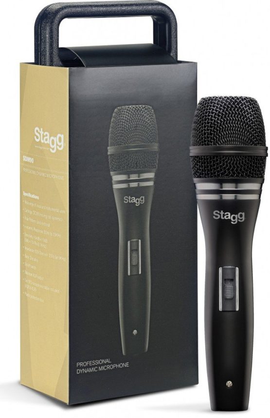 Stagg SDM90 Professional Cardioid Dynamic Microphone - Image 2