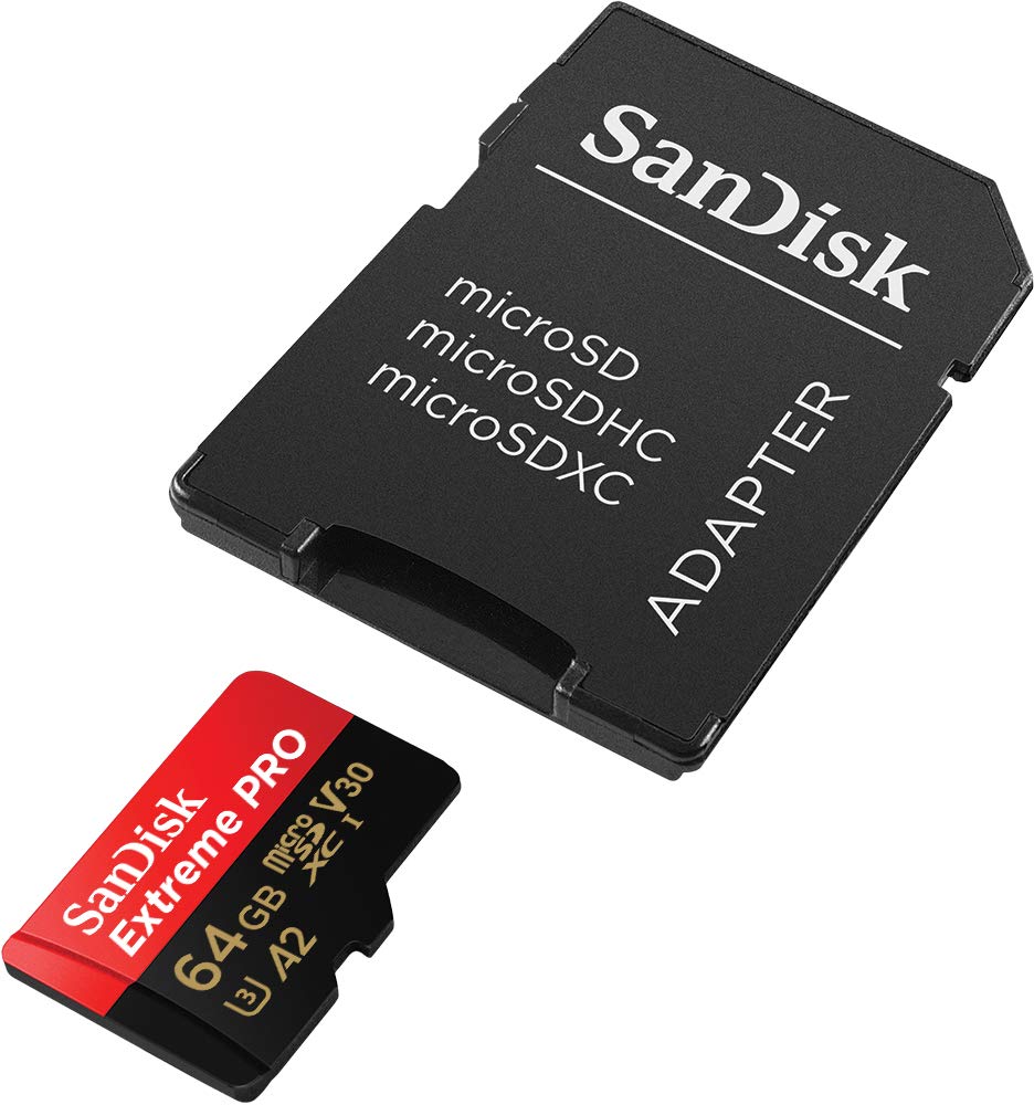 SanDisk Extreme Pro 64 GB microSDXC Memory Card + SD Adapter with A2 App Performance + Rescue Pro Deluxe 170 MB/s Class 10, UHS-I, U3, V30 - Image 4