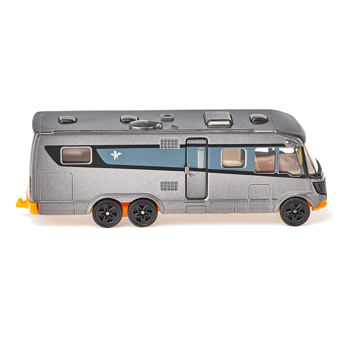 siku 1671, Niesmann + Bischoff Arto Camper Van, Metal,Plastic, Silver, Opening side door, Grijs, 128 x 39 x 42 mm - Image 2