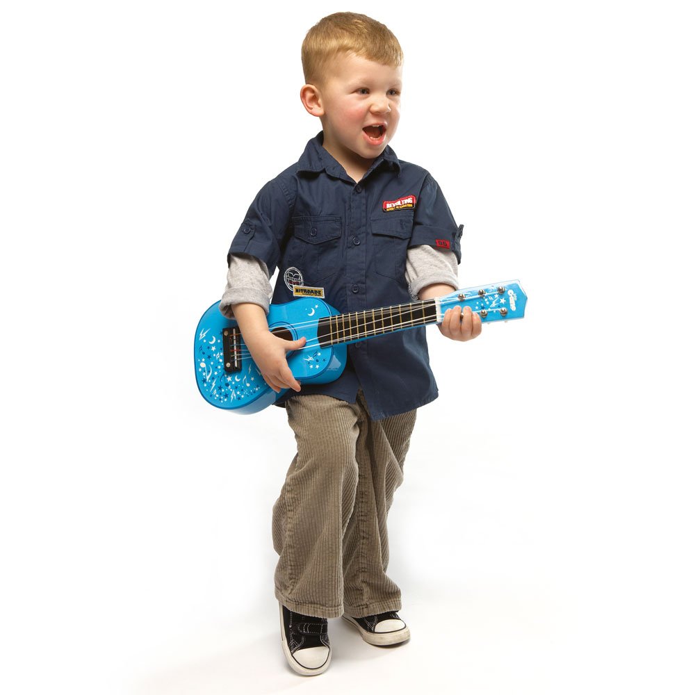 Tidlo Wooden Guitar (Blue) - Image 2