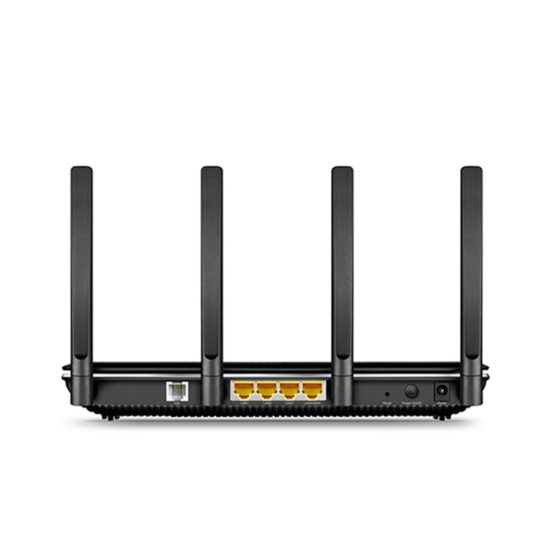 TP-Link AC2800 Wireless MU-MIMO VDSL/ADSL Modem Router, Dual-Band, Wi-Fi Speed Up To 2.8 Gbps+1GHz dual-core CPU, Versatile Connectivity, 4 x Gigabit Ports +2x 3.0 USB Port, Easy setup (Archer VR2800) - Image 2