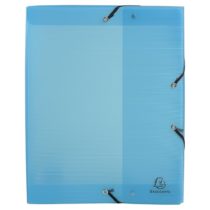 Exacompta 5987E Archive Box Push Button Polypropylene 800μ Spine Width 60 mm Linicolor DIN A4, Random Colour