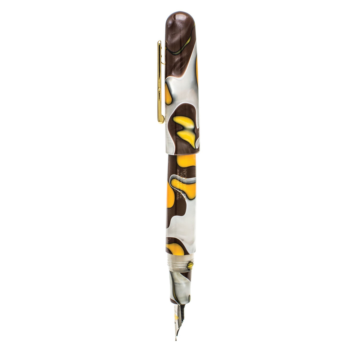 Conklin All American Medium Nib Fountain Pen - Yellowstone - Image 2