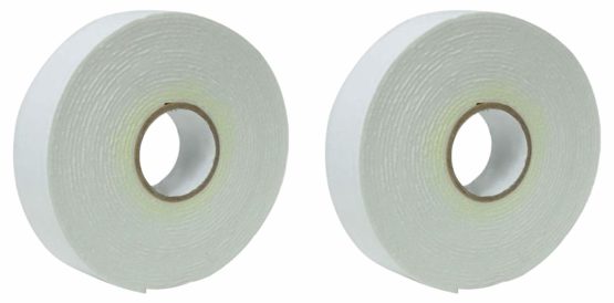 Pack of 2 Double Sided Foam Tape Heavy duty Mounting tape 17mm X 3M Pictures,decorations
